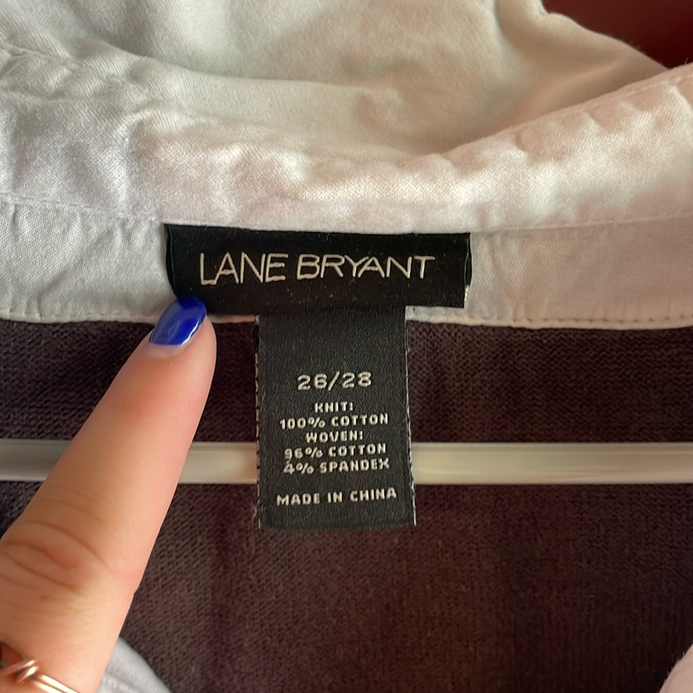 Lane Bryant mock two layer top - Picture 2 of 3